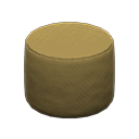 Simple stool Brown Fabric color