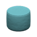 Simple stool Light blue Fabric color