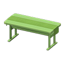 Simple table Green Cloth Green