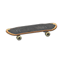 Skateboard None Sticker Damaged