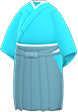 Animal Crossing Sky blue samurai hakama Image