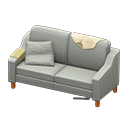 Sloppy sofa Beige Discarded clothing Gray