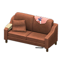 Sloppy sofa Pink Discarded clothing Brown