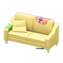 Sloppy sofa Pink Discarded clothing Yellow