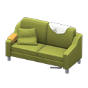 Sloppy sofa White Discarded clothing Green