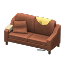 Sloppy sofa Yellow Discarded clothing Brown