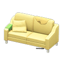 Sloppy sofa Yellow Discarded clothing Yellow