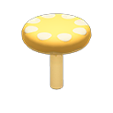Small Mushroom Platform Yellow