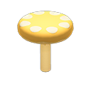 Small Mushroom Platform Yellow