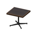 Animal Crossing Small café table|Black Image