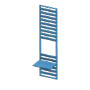 Small wooden partition Blue