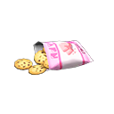 Snack Pink Packaging color Chocolate-chip cookies