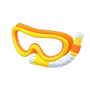 Snorkel Mask Orange