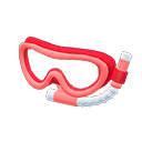 Snorkel Mask Red