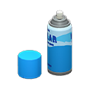 Spray can Blue Label