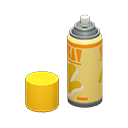 Spray can Yellow Label