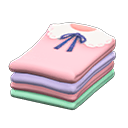 Animal Crossing Stack of clothes|Lace-collar shirts Clothing Image
