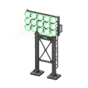 Stadium light Green