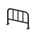 Animal Crossing Steel fence|Black Image