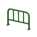 Steel fence Green