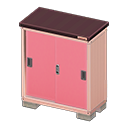 Storage shed None Door decoration Pink