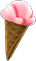 Animal Crossing Strawberry cone Image
