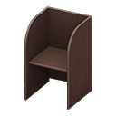 Study carrel None Posting Dark brown