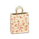Sturdy paper bag Floral print Design