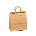 Sturdy paper bag Plain craft paper Design