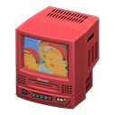TV with VCR Sporting event Video Red