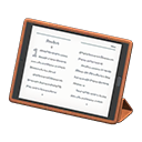 Tablet device Digital book Screen Brown