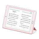 Tablet device Digital book Screen Pink