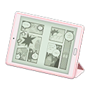 Tablet device Digital comics Screen Pink