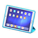 Tablet device Home menu Screen Blue