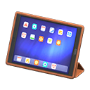 Tablet device Home menu Screen Brown