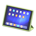 Tablet device Home menu Screen Green