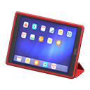 Tablet device Home menu Screen Red