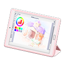 Tablet device Illustration software Screen Pink