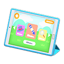 Tablet device Kids app Screen Blue