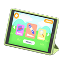 Tablet device Kids app Screen Green