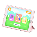 Tablet device Kids app Screen Pink