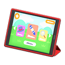 Tablet device Kids app Screen Red
