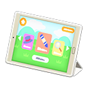 Tablet device Kids app Screen White