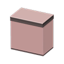 Tall simple island counter Pink
