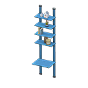 Tension-pole rack Blue
