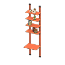 Tension-pole rack Cherry