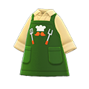 Thank-you Dad apron Green