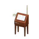 Animal Crossing Theremin|Dark wood Image