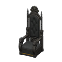 Animal Crossing Throne|Black Fabric color Black Image