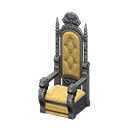 Throne Gold Fabric color Silver
